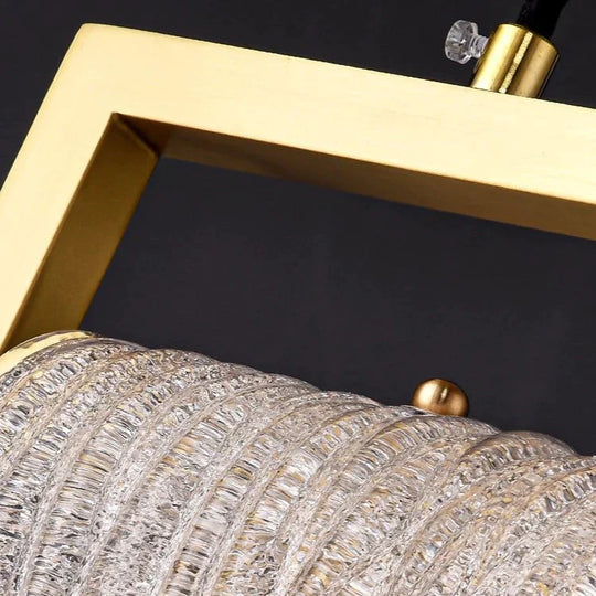 Modern Light Luxury All Copper Small Chandelier Nordic Creative Bedroom Bedside Corridor Aisle