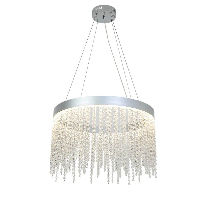 Creative Tassel Lamp Personality Simple Living Room Light Luxury Crystal Bar Restaurant Chandelier