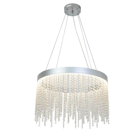 Creative Tassel Lamp Personality Simple Living Room Light Luxury Crystal Bar Restaurant Chandelier