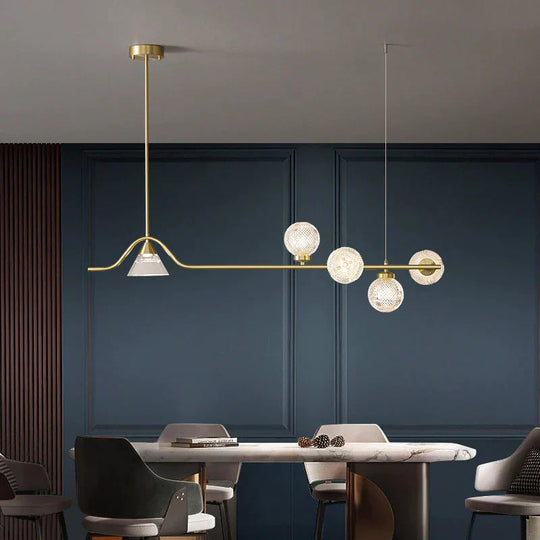 Nordic Restaurant Chandelier Simple Modern Atmosphere Bar Post - Modern Warm Luxury Online
