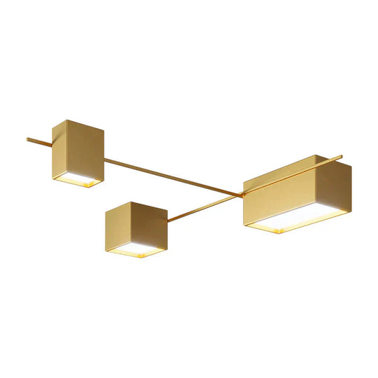 Dining Lamp Online Celebrity Office Study Main Lighting Nordic Luxury Square Led Living Room Ceiling