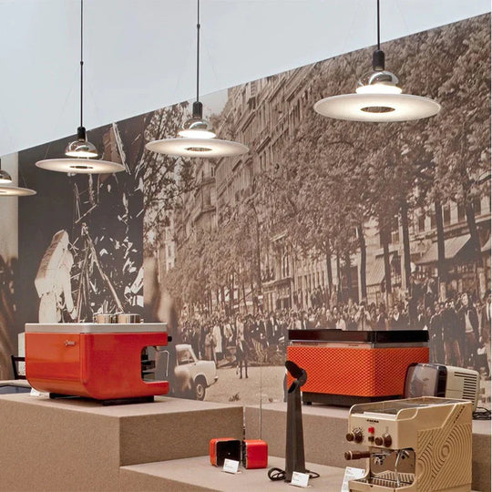 Nordic Designer Light Luxury Creativity Simple Model Room Restaurant Study Ufo Chandelier Pendant