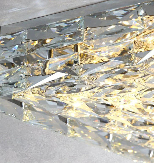 Simple Living Room Ceiling Lamp Led Crystal