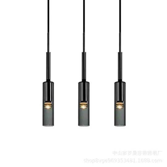 Modern Light Luxury Bedside Small Chandelier Single Head Hotel Room Minimalist Creative Wine Bottle