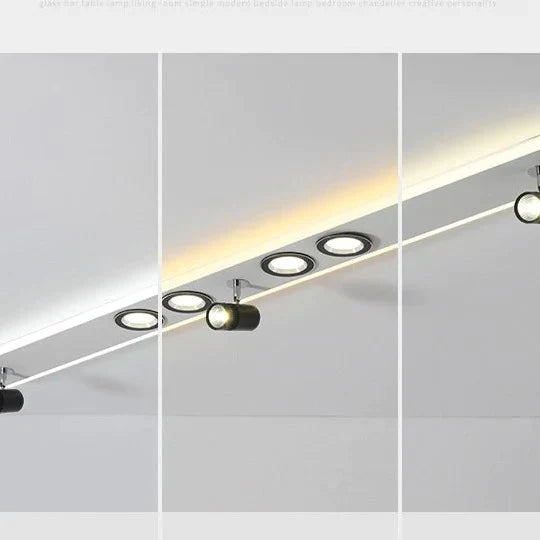 Creative Spotlight Led Ceiling Lamp Living Room Cloakroom Nordic Minimalist Strip