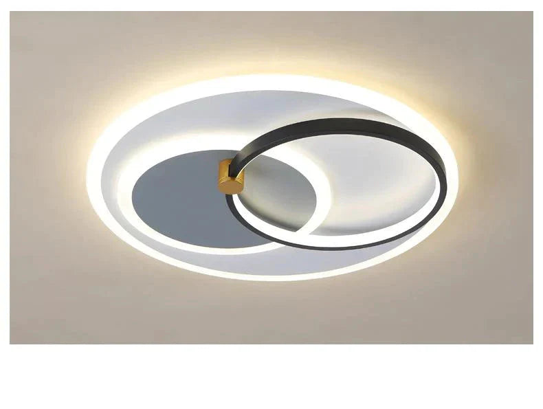 Nordic Living Room Lamp Led Ceiling Household Bedroom Dining Simple Modern Atmosphere Creative Net