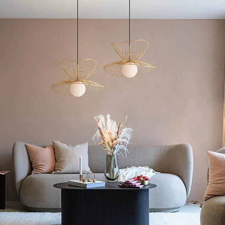 Simple Modern Restaurant Personalized Iron Art Chandelier Pendant