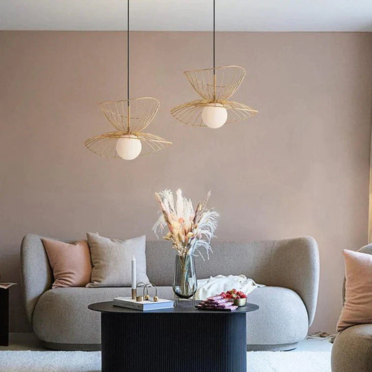 Simple Modern Restaurant Personalized Iron Art Chandelier Pendant