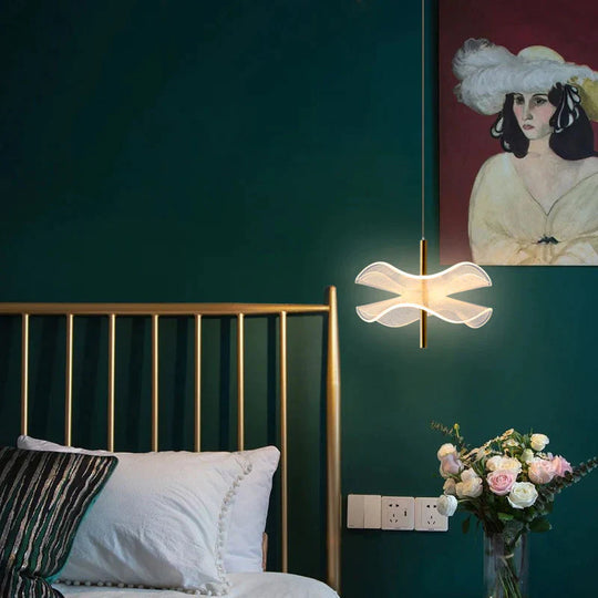 Bedroom Bedside Chandelier Minimalist Modern Luxury Living Room Background Wall Online Celebrity
