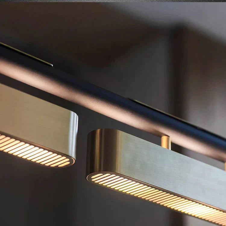 Modern Luxury Restaurant Chandelier Creative Hotel Bar Cafe Fashion Model Study Copper Lamp Pendant
