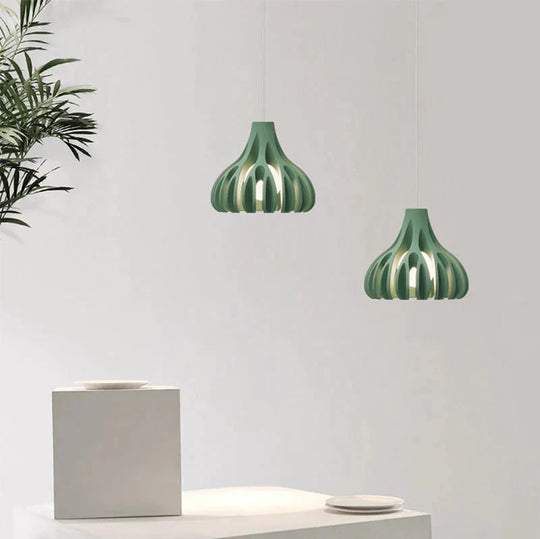Restaurant Chandelier Simple Makaron Creative Personality Living Room Study Bedroom Bedside Pendant