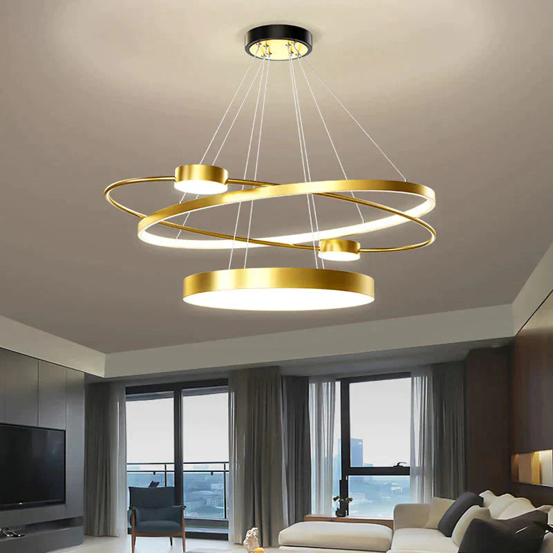 Modern Simple Restaurant Light Luxury Creative Dining Room Crystal Hanging Lamps Pendant