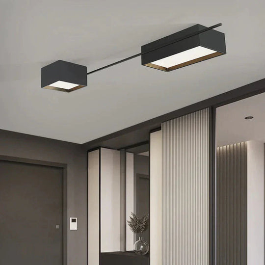 Dining Lamp Online Celebrity Office Study Main Lighting Nordic Luxury Square Led Living Room Ceiling