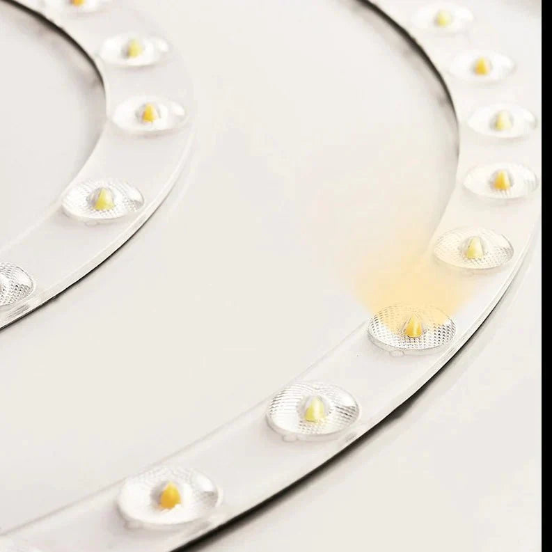 Bedroom Lamp Round Simple Modern Living Room New Light Luxury Romantic Household Led Crystal Ceiling
