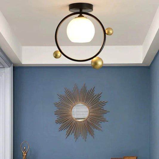 Lantern Hall Entrance Porch Cloakroom Corridor Bar Balcony Lamps Creative Ceiling Lamp Decoration