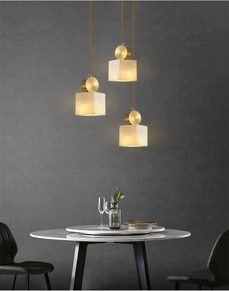 Restaurant Chandeliers Modern Minimalist Bedroom Bedside Light Luxury Lamps Pendant