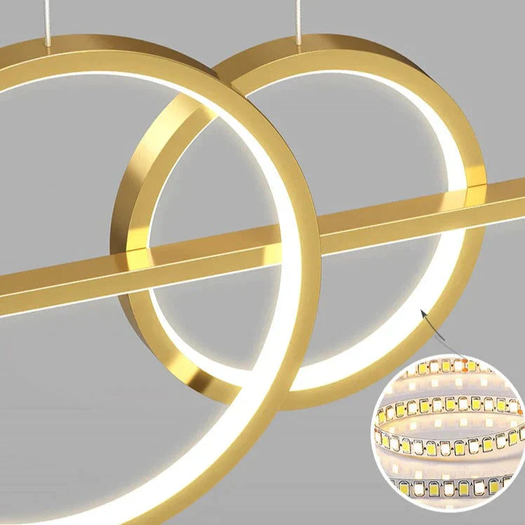 Dining Light Luxury Chandelier Modern Simple Long Room Table Bar Designer Creative Starry Sky Lamps