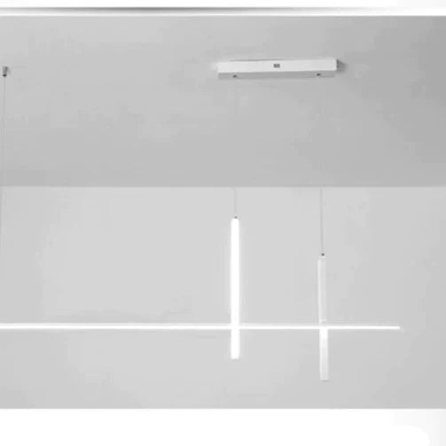 Restaurant Chandelier Led Minimalist Modern Fashion Strip Light In The Bedroom Bar Table Lamp