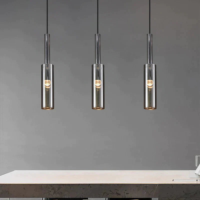 Bedside Chandelier Simple Living Room Tv Background Wall Long Bedroom Pendant
