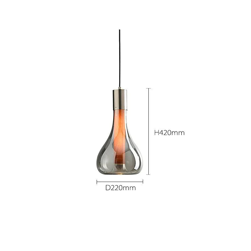 Restaurant Chandelier Designer Simple Creative Bar Luxury Bedside Decorative B Pendant
