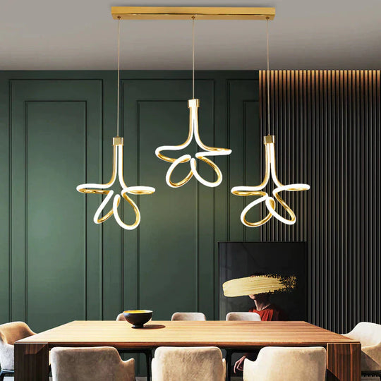 Modern Simple Restaurant Chandelier Personalized Living Room Bedroom Bedside Creative Staircase