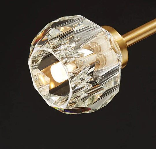 Crystal Chandelier All Copper Creative Led Lamp Pendant