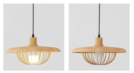 Creative Wood - Colored Flying Saucer Chandeliers Pendant