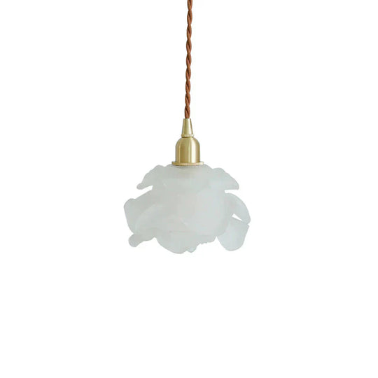 Brass Country B & Hotel Corridor Living Room Dining Minimalist Mini Flower Chandelier Pendant