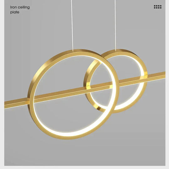 Dining Light Luxury Chandelier Modern Simple Long Room Table Bar Designer Creative Starry Sky Lamps