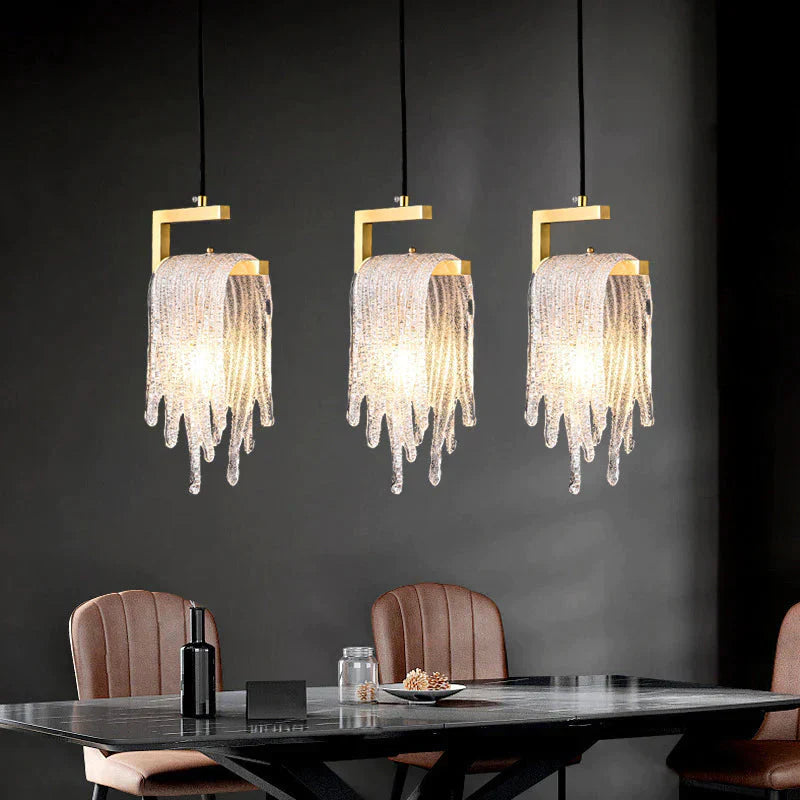 Modern Light Luxury All Copper Small Chandelier Nordic Creative Bedroom Bedside Corridor Aisle