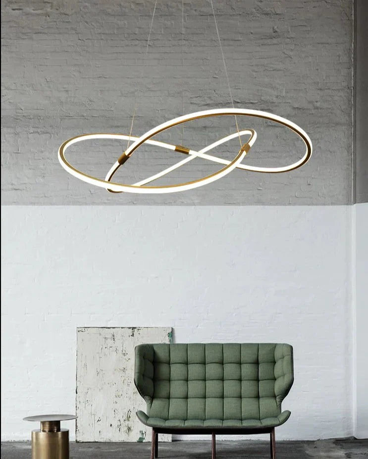 Dining Lamp Modern Minimalist Chandelier Creative Living Room Pendant