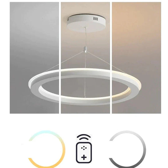 Light In The Bedroom Led Modern Minimalist Chandelier Diffuse Reflection Creative Dining Room Lamp