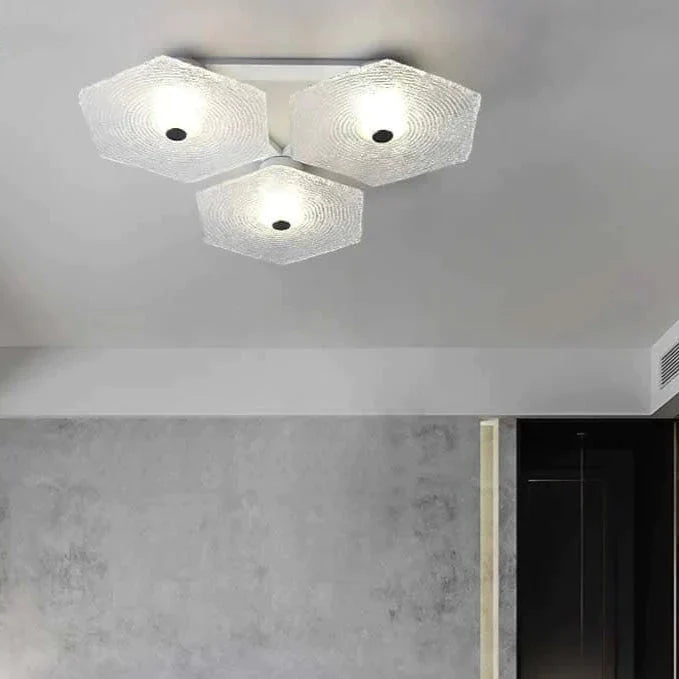 Nordic Living Room Ceiling Lamp Modern Simple Study Bedroom Creative Porch Aisle Glass Household