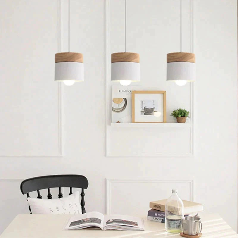Simple Dining Room Living Chandelier Tea Shop Table Lamp Bedroom Macaroon Creative Pendant