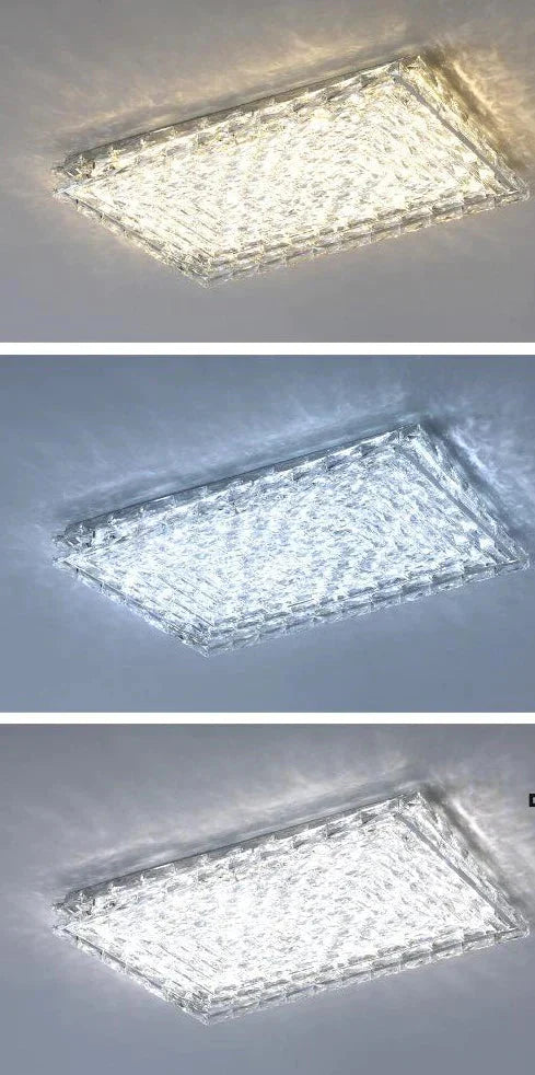 Simple Living Room Ceiling Lamp Led Crystal
