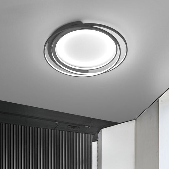 Nordic Creative Personality Lamp Wrought Iron Ceiling Lights Modern Minimalist Atmosphere Living