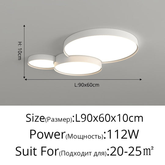 Led Chandelier For Bedroom Kitchen Living Dining Room Indoor Lighting Acrylic Lamp Luminaria Home
