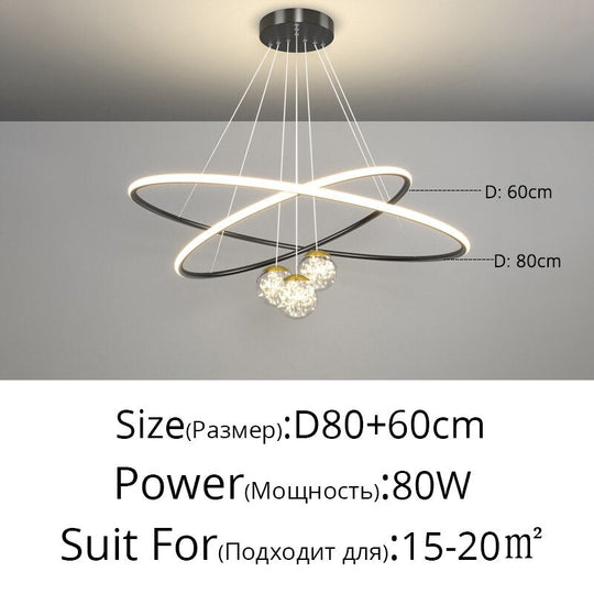 Restaurant Pendant Lights Modern Minimalist Creative Star Chandelier Nordic Light Luxury Designer