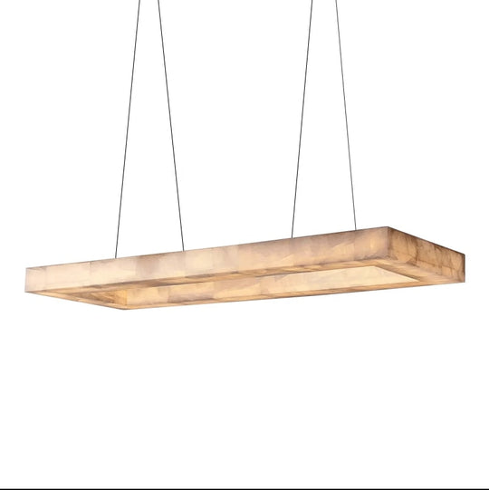 Led Retro American Marble Black Silver Ceiling Chandelier Lighting Lustre Suspension Luminaire
