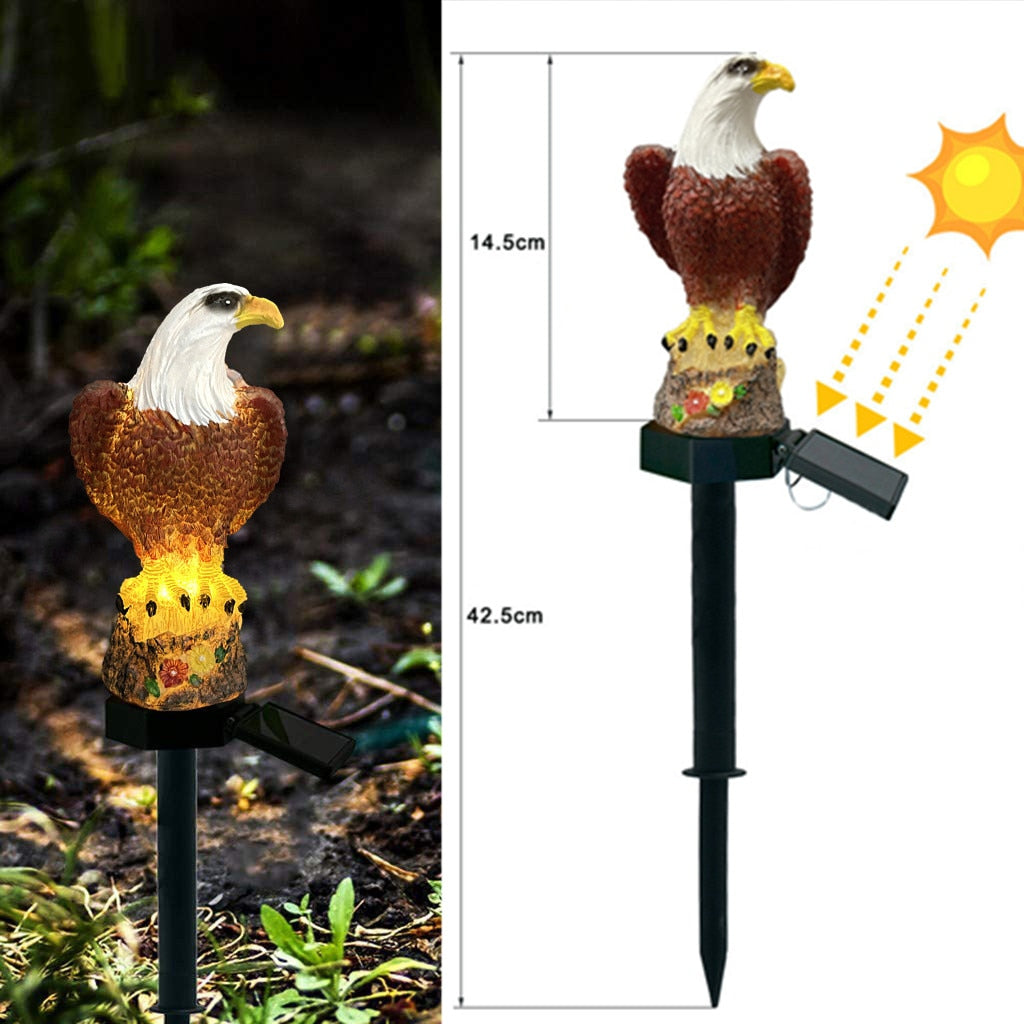1Pc Led Solar Parrot Lawn Light Garden Lights Outdoor Kerst Decoratie Christmas Wedding Decorations