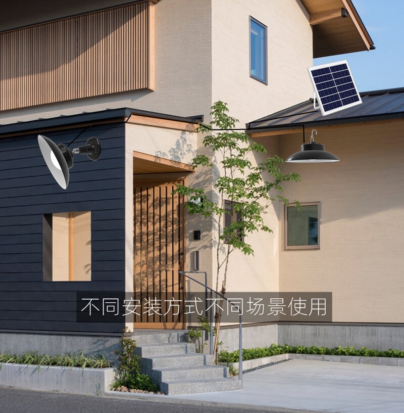 Remote Led Solar Pendant: Waterproof Chandelier For Gazebos And Outdoor Spaces Lights