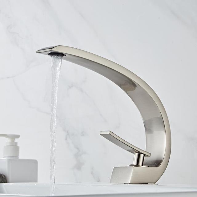 Bathroom Faucet Rose Gold Widespread Basin Black Tap Luxury Mixer Hot And Cold Shower Room Sink