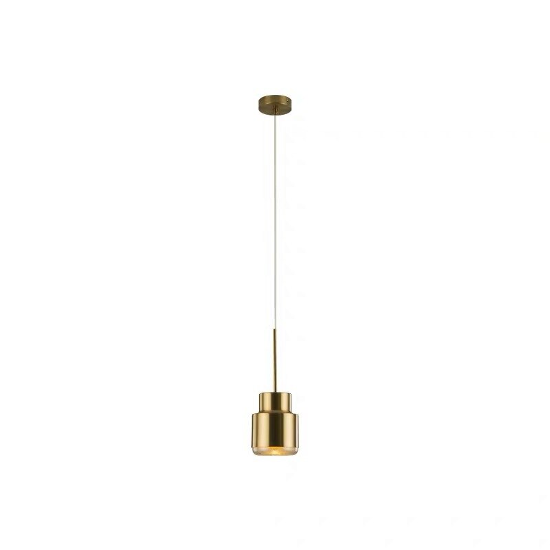 Nordic Minimalist Luxury Gold Pendant Lights Creative Indiviudal Art Suspension Luminaire Home
