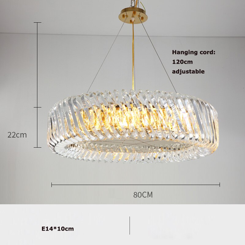 Led Dimmable Luminária De Teto Pendente Ceiling Chandelier Lighting New Trend Lustres Para Sala