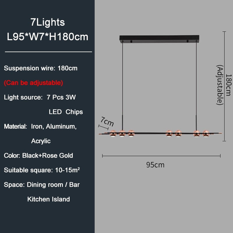 Modern Led Chandelier For Living Dining Room Creative Design Home Decor Indoor Lighting Luxury