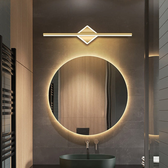 Nordic Led Light Luxury Bathroom Tressing Table Makeup Mirror Wall Lamps Lamp