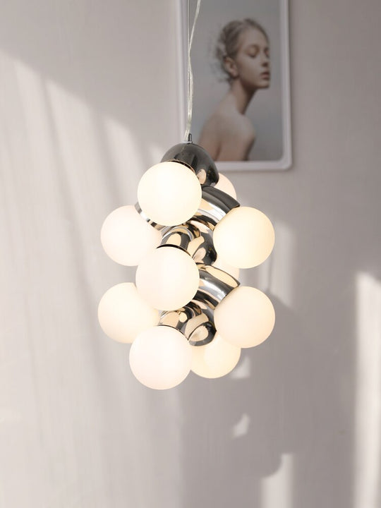 Nordic Retro Homestay Grape Series Chandelier Simple Creative Style Bedroom Dining Room Living