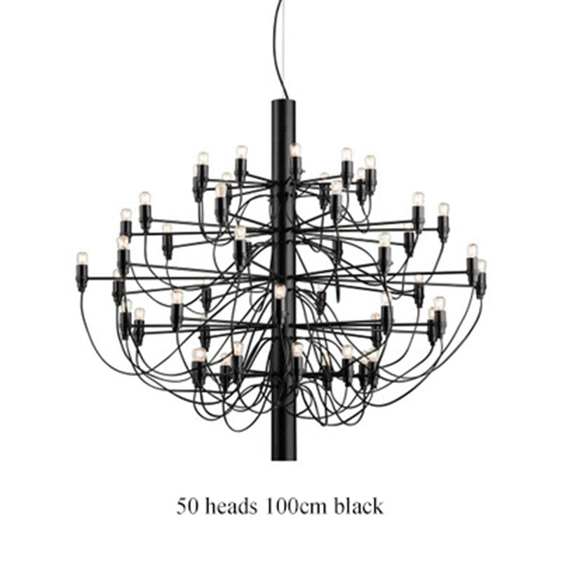 Modern Led Ceiling Chandelier Replica Pendant Lights Luxury Flo Suspension Lamp Living Room Hotel