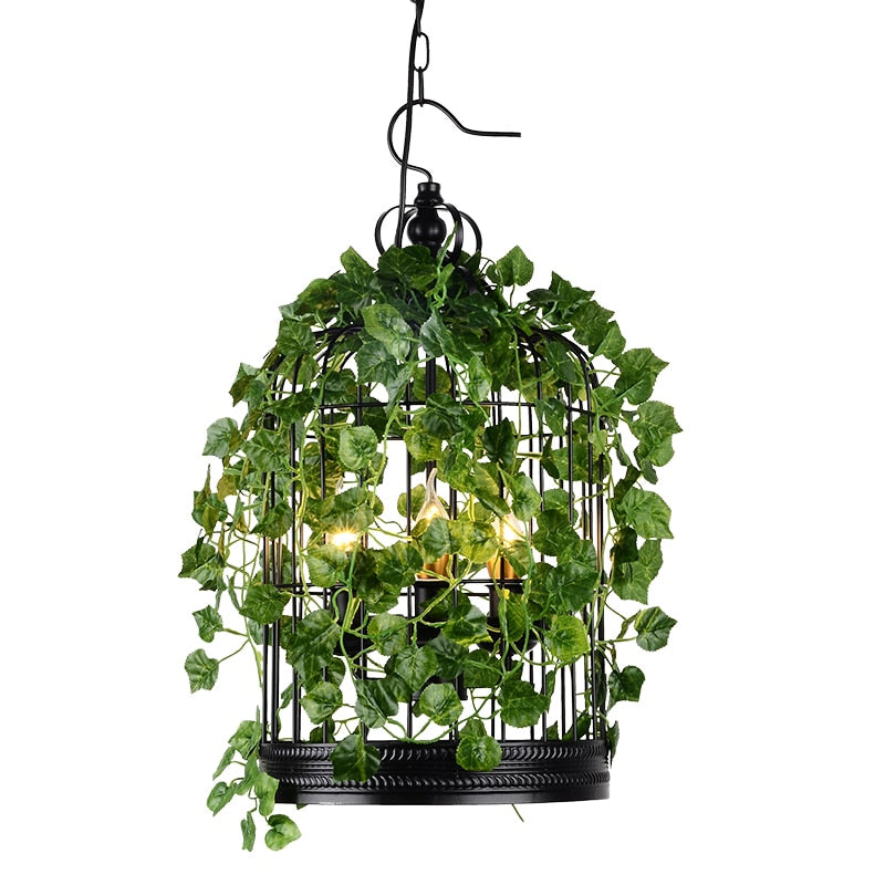 Plant Chandelier Net Red Music Western Restaurant Coffee Bar Hot Pot Shop Lighting Creative Cherry
