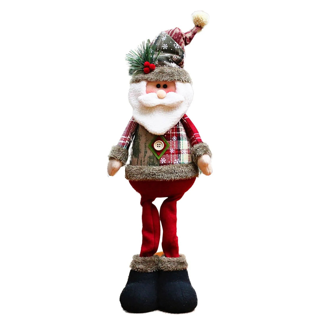 Christmas Santa Snowman - Reindeer Decoration Leg Table Mantel Christmas Decor